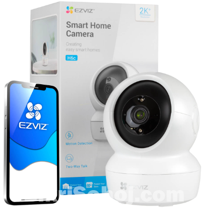 EZVIZ CS-H6c Pro 3MP Pan & Tilt Smart Portable WiFi Camera